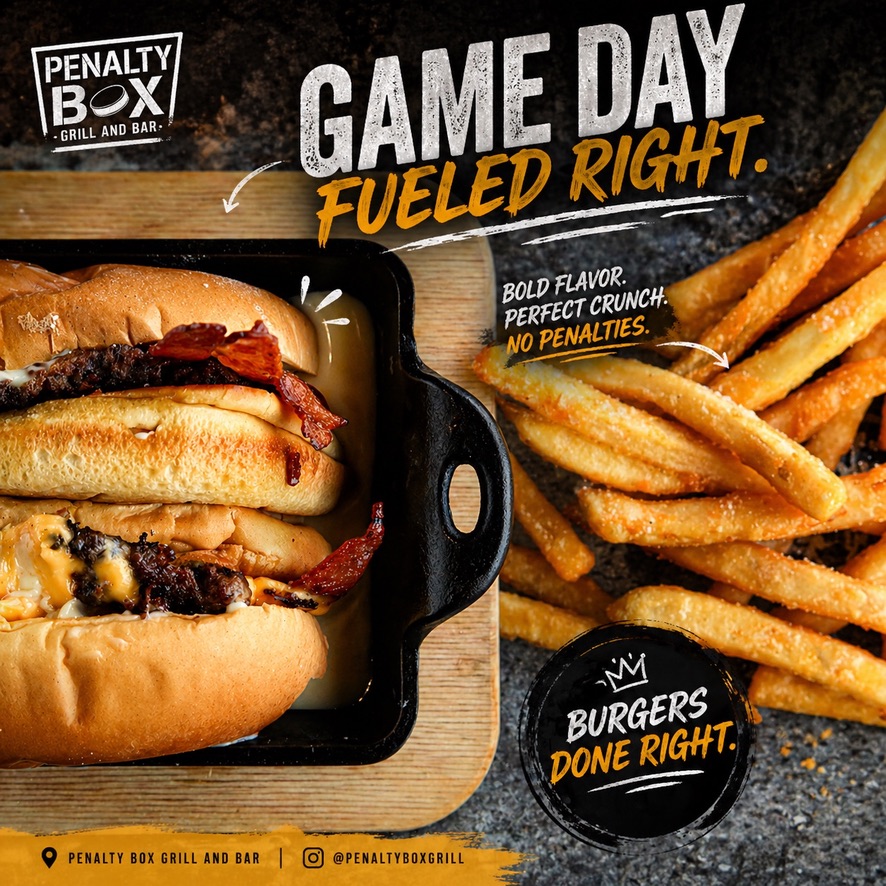 Game Day Fueled Right — burgers done right