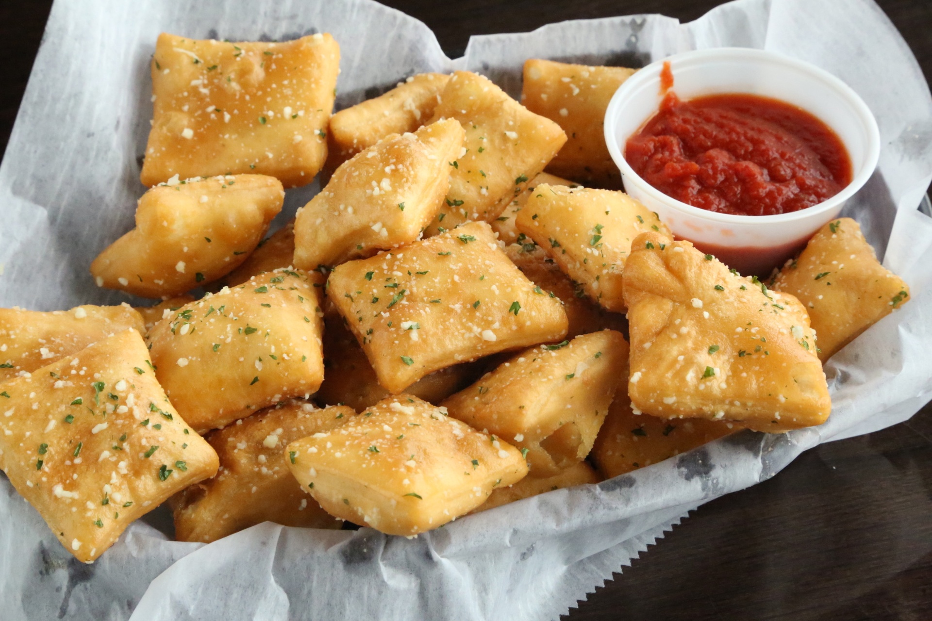 Penalty Parmesan Knots